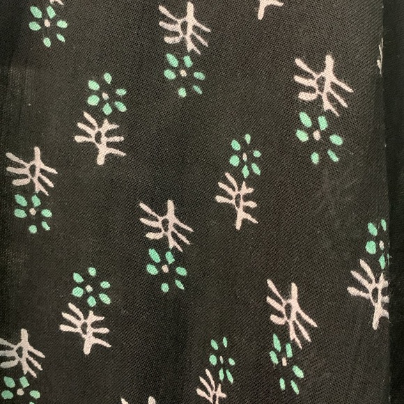 RAGA Maxi black dress with flower Size: S - Picture 9 of 15